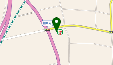 セブンイレブン 米原顔戸南店の地図画像