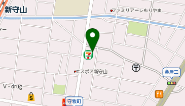 セブンイレブン 名古屋金屋2丁目店の地図画像