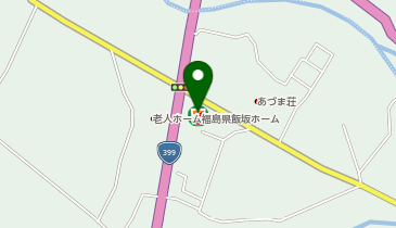 セブンイレブン 福島飯坂中ノ内店の地図画像