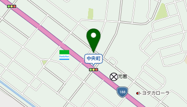 セブンイレブン 光市中央2丁目店の地図画像