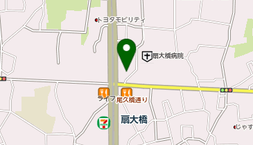 セブンイレブン 扇大橋駅北店の地図画像