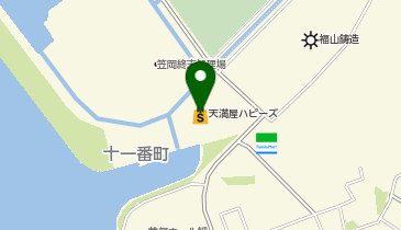 セブン銀行 天満屋ハピーズ笠岡美の浜店 共同出張所の地図画像