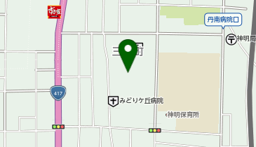 セブン銀行 公立丹南病院 共同出張所の地図画像