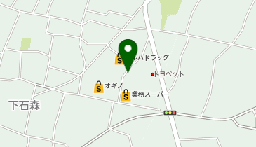 セブン銀行 オギノ山梨店 共同出張所の地図画像