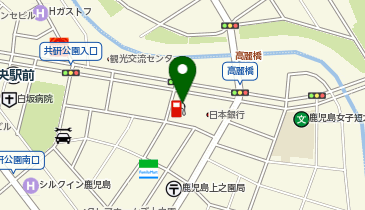 セブンイレブン 鹿児島ナポリ通り店の地図画像