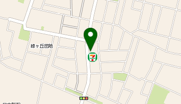 セブンイレブン 厚木緑ケ丘店の地図画像