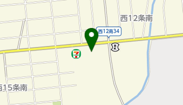 セブンイレブン 帯広稲田通店の地図画像