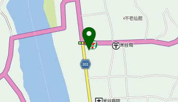 セブンイレブン 登米東和町米谷店の地図画像