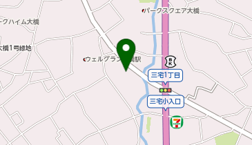 セブンイレブン 福岡三宅1丁目店の地図画像