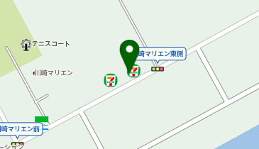 セブンイレブン 川崎東扇島店の地図画像