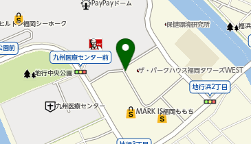 セブン銀行 マークイズ福岡ももち 共同出張所の地図画像