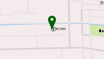 セブン銀行 春江病院 共同出張所の地図画像