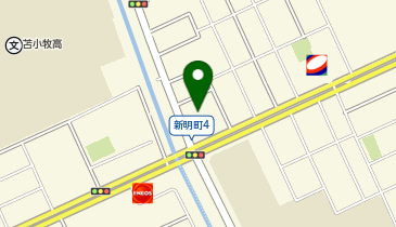 セブンイレブン 苫小牧新明町4丁目店の地図画像