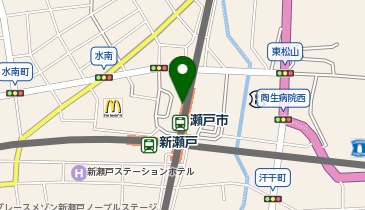 セブン銀行 愛知環状鉄道瀬戸市駅 共同出張所の地図画像