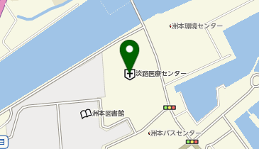 セブン銀行 兵庫県立淡路医療センター 共同出張所の地図画像