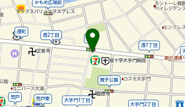 セブンイレブン 福岡大手門3丁目店の地図画像