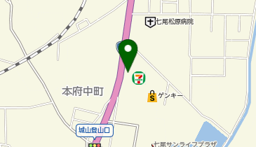 セブンイレブン 七尾本府中店の地図画像
