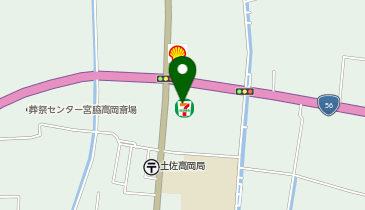 セブンイレブン 土佐バイパス店の地図画像