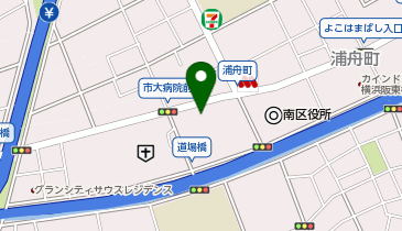 セブンイレブン 横浜浦舟町3丁目店の地図画像