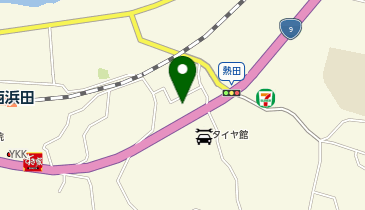 セブンイレブン 浜田熱田店の地図画像