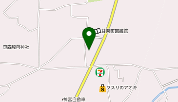 セブン銀行 群馬県信用組合 甘楽町支店 共同出張所の地図画像