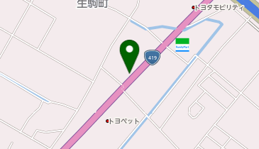 セブンイレブン 豊田市生駒町横山店の地図画像