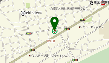 セブンイレブン 大阪木川西淀川通店の地図画像