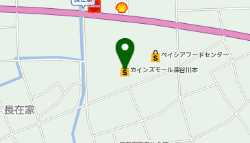 セブン銀行 カインズ 深谷川本店 共同出張所の地図画像