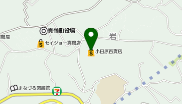 セブン銀行 小田原百貨店真鶴店 共同出張所の地図画像