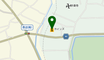 セブン銀行 カインズ 松伏店 共同出張所の地図画像