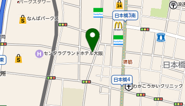 セブンイレブン 大阪日本橋オタロード店の地図画像