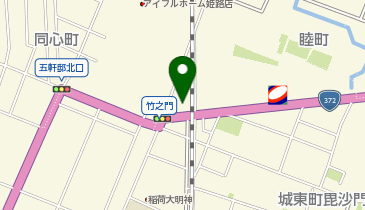 セブンイレブン 姫路城東町竹之門店の地図画像