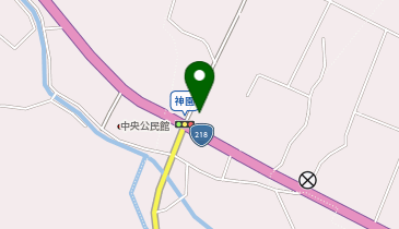 セブンイレブン 美里町中郡店の地図画像