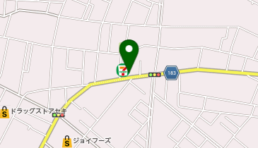 セブンイレブン 杉戸倉松店の地図画像