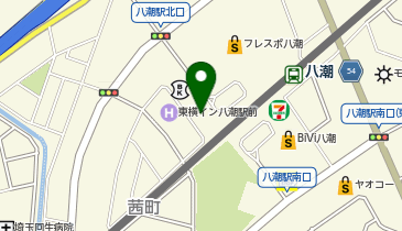 セブンイレブン 八潮駅北口店の地図画像