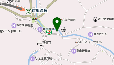セブンイレブン 有馬温泉店の地図画像