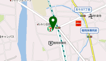 セブンイレブン 福岡高木1丁目店の地図画像