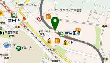 セブンイレブン 京成ST新津田沼店の地図画像
