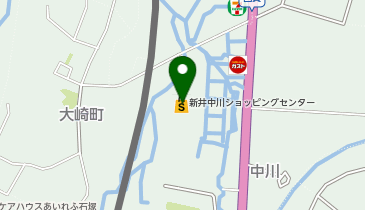 セブン銀行 原信新井中川店 共同出張所の地図画像