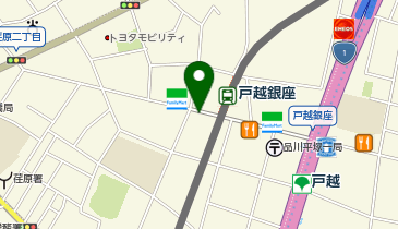 セブンイレブン 戸越銀座駅西店の地図画像