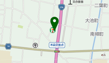 セブンイレブン 大垣南頬町1丁目店の地図画像