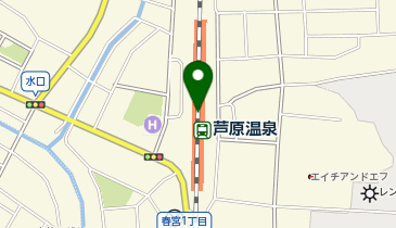 セブンイレブン おみやげ処芦原店の地図画像