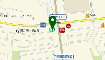 セブンイレブン 竜ヶ崎中根台4丁目店の地図画像