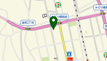 セブン銀行 アルク みどり橋店 共同出張所の地図画像