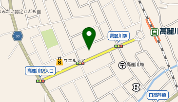 セブン銀行 生鮮市場TOP 高麗川店 共同出張所の地図画像