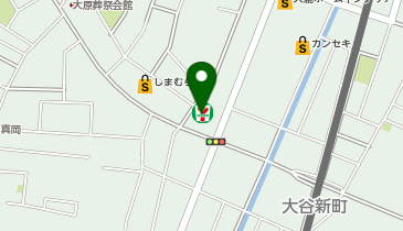 セブンイレブン 真岡大谷本町店の地図画像