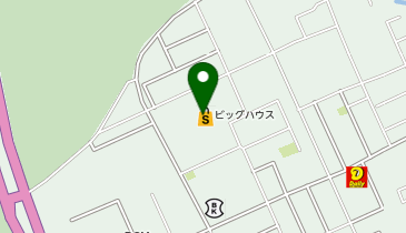 セブン銀行 ビッグハウス巣子店 共同出張所の地図画像