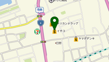 セブン銀行 イチコ糸魚川店 共同出張所の地図画像