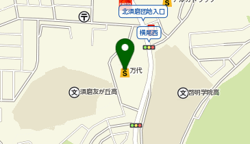 セブン銀行 万代 北須磨店 共同出張所の地図画像