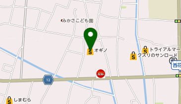 セブン銀行 オギノ田富店 共同出張所の地図画像